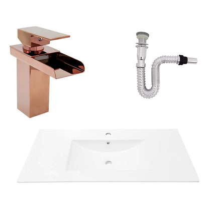 Kit Placa Lavama.101*46.5cm+griferia Monocontrol+push Flex12