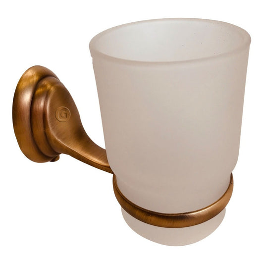 Cepillera + Soporte Zinc  Vintage Acabado Cobre Niquel