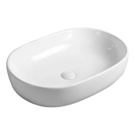 Lavamanos De Sobreponer Ceramica Blanco 49,5*36*13,5cm