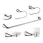 Accesorios Para Baño Cromado Izmir X 6 Piezas