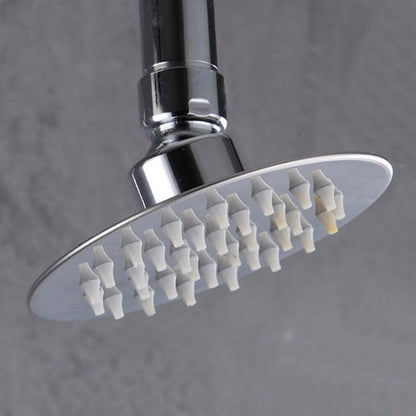 Regadera Ducha Redonda De 10cm (4puLG) + Tubo