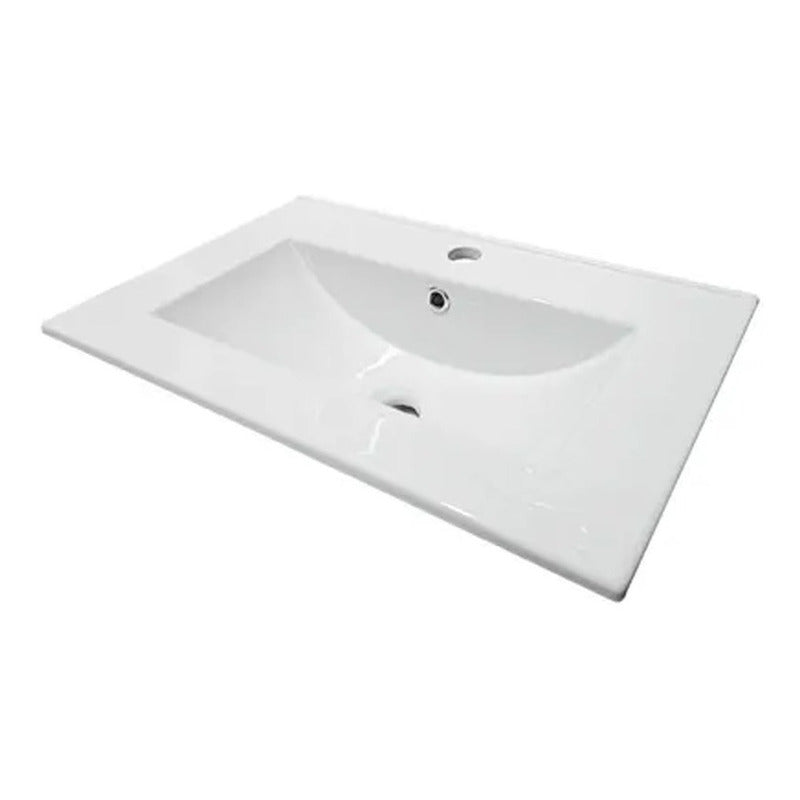 Lavamanos Blanco En Cerámica