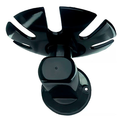 Juego De Accesorios Baño Redondo Abs Negro X6