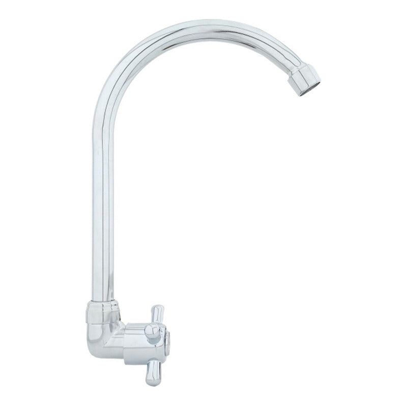 Grifería Cuello Curvo Para Pared Parma