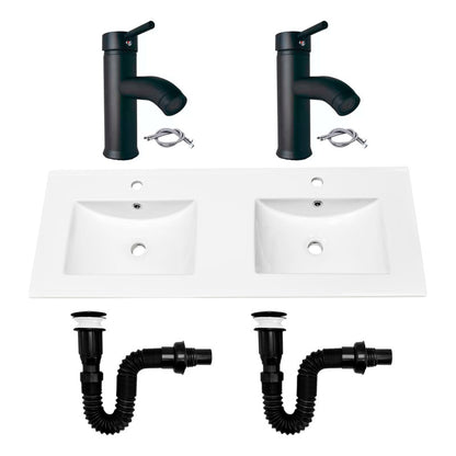 Combo Placa Doble Lavaman.121cm+grif.monocontrol+push Negr5