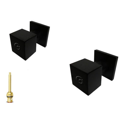 Mezclador Cuadrado Para Ducha 8 Negro