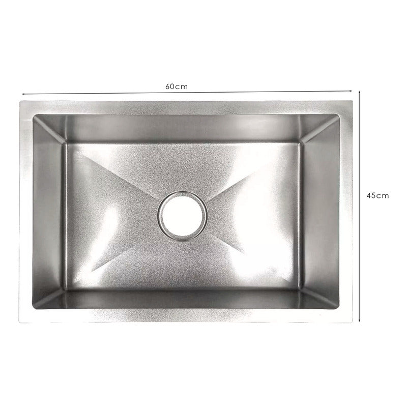 Combo Lavaplatos 60*45cm+griferia Plat.canella+accesorios