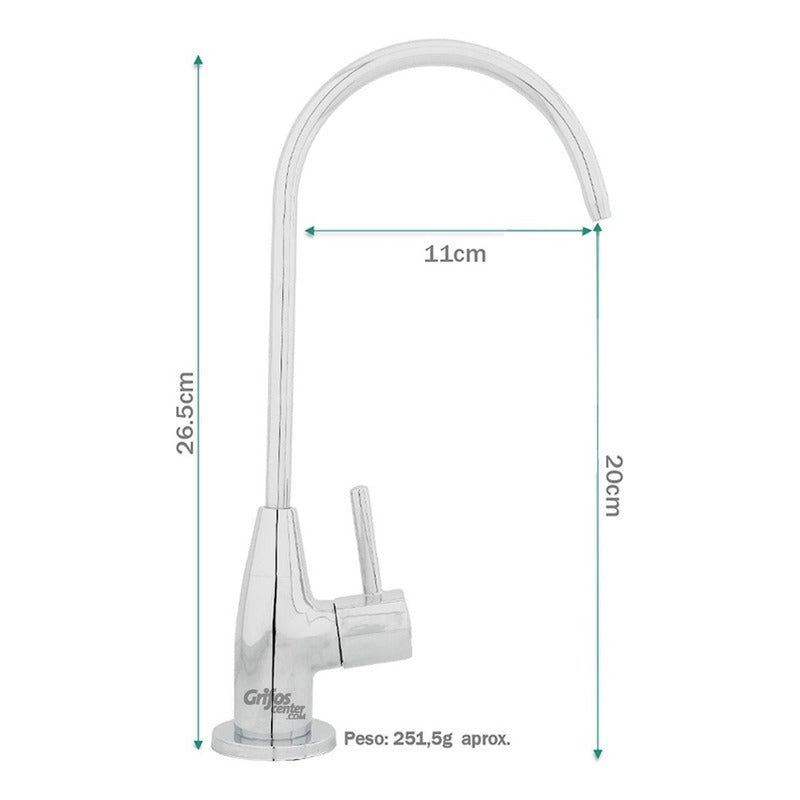 Grifería Llave Filtro Para Lavaplatos (3/8)
