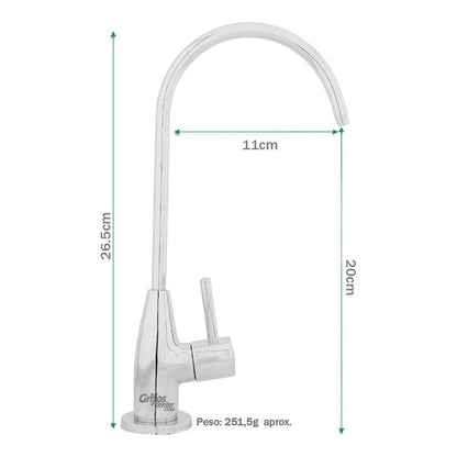 Grifería Llave Filtro Para Lavaplatos (3/8)
