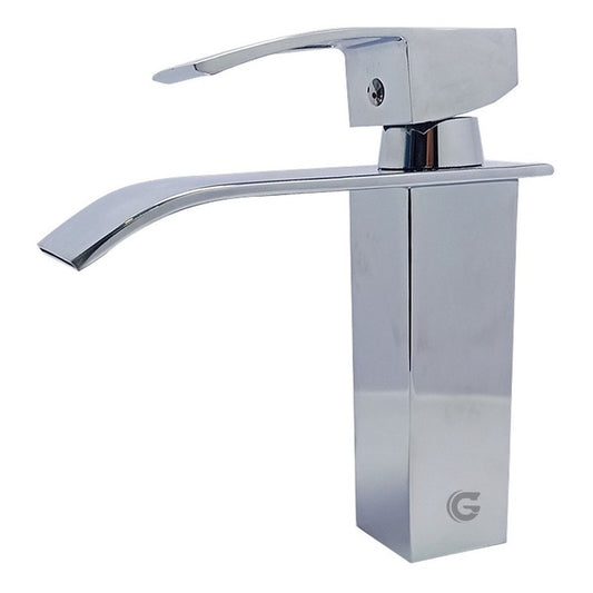 Griferia Monocontrol Lavamanos Cascada Cromada