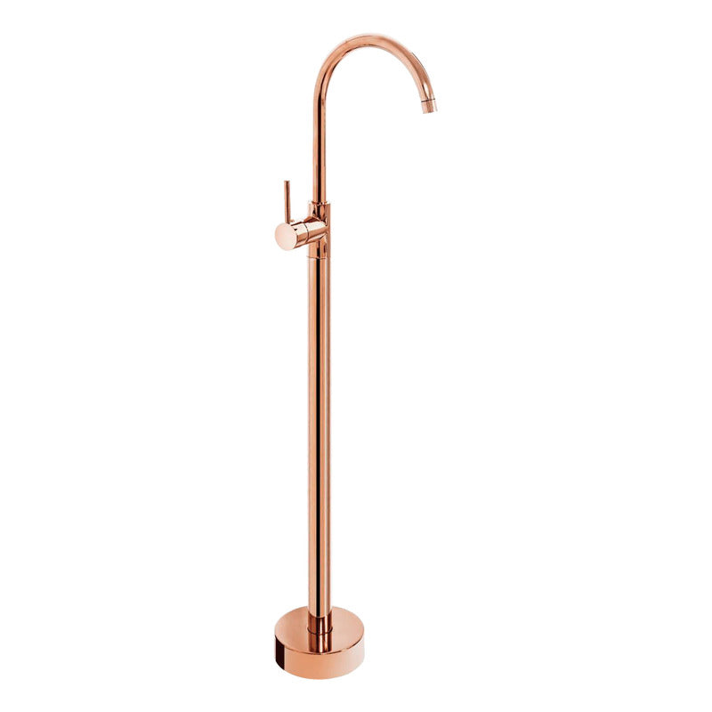 Grifería Monocontrol De Para Tina/bañera Pedestal Rose Gold