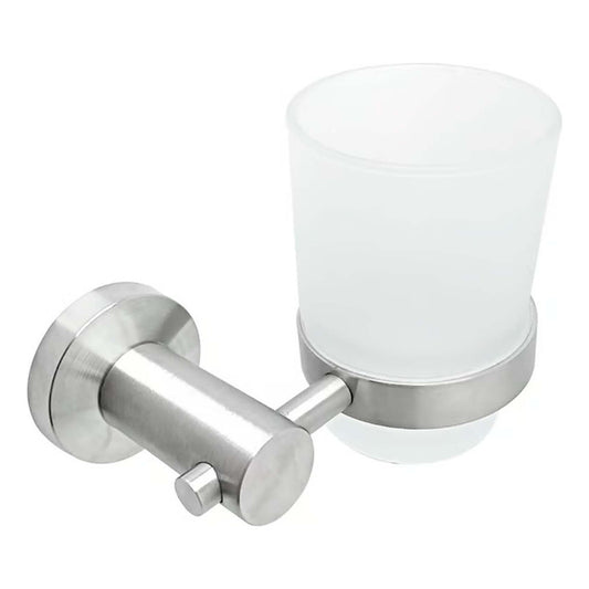 Portacepillos Accesorio De Baño De Pared Acero Inox 304