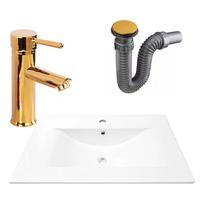 Combo Placa Lavamanos 71*46,5cm+grifo Monocontrol+push Oro4