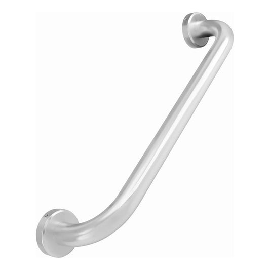 Barra Seguridad 40 Cm En Aluminio Inoxidable Boccherine Color Plateado