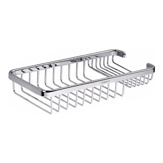 Jabonera Para Baño Canastilla Dos Puestos Cromada