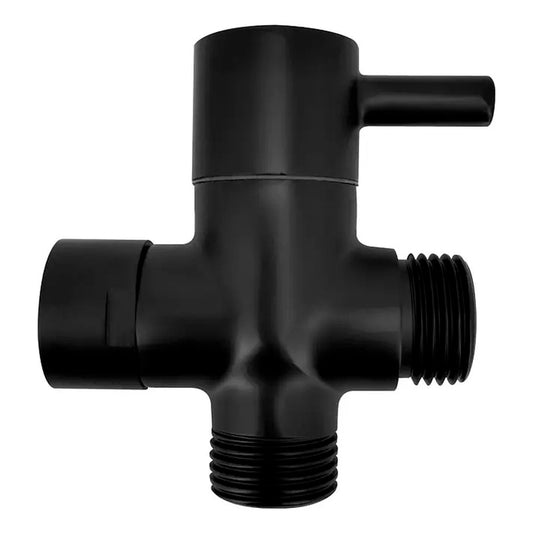Válvula Desviador Para Ducha Negro