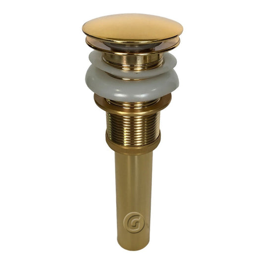 Desague Push  Vintage Acabado Oro  Laton