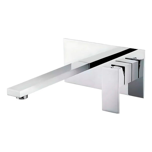 Mezclador De Ducha Monocontrol Pico Cuadrado Pared