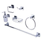 Kit De Accesorios Para Baño Cromado Murano X6 Piezas