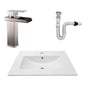Kit Placa Lavamanos 61*40cm+griferia Monocontrol+push Flex14