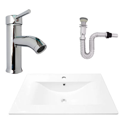 Kit Placa Lavam. 71*46.5cm+griferia Monocontrol+push Flex24