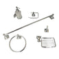 Accesorios Para Baño Cromado Capadocia X 6 Piezas