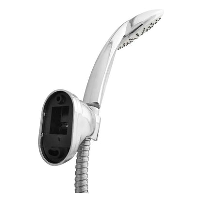 Teleducha Redonda + Soporte + Manguera Flexible Swert