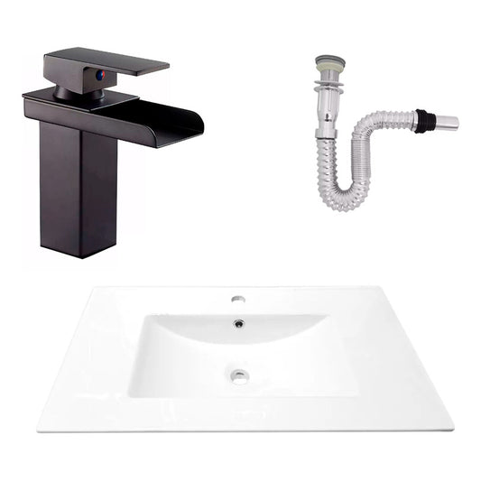 Kit Placa Lavamanos 81*46.5cm+griferia Monocontrol+pushflex9