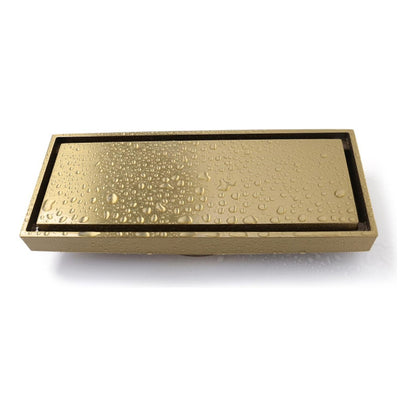 Rejilla De Piso 20x10cm Troya Vintage Gold