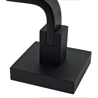 Toallero Barra Cuadrado Negro