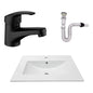 Kit Placa Lavamanos 61*40cm+griferia Monocontrol+push Flex29