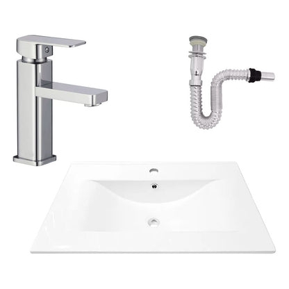 Kit Placa Lavam. 71*46.5cm+griferia Monocontrol+push Flex27