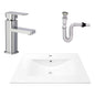Kit Placa Lavam. 71*46.5cm+griferia Monocontrol+push Flex27