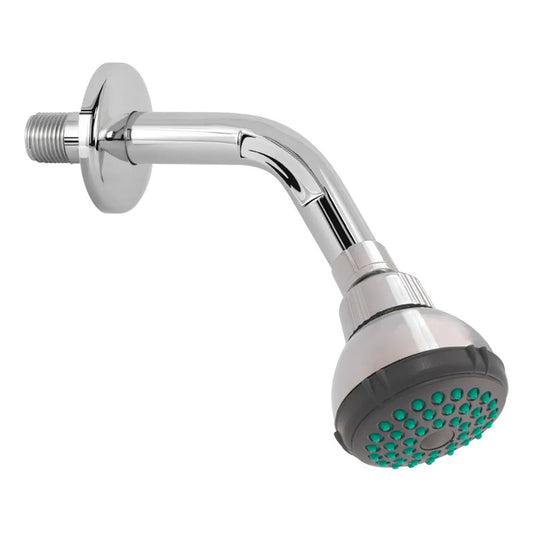 Set Regadera Ducha Tipo Lluvia Cromada