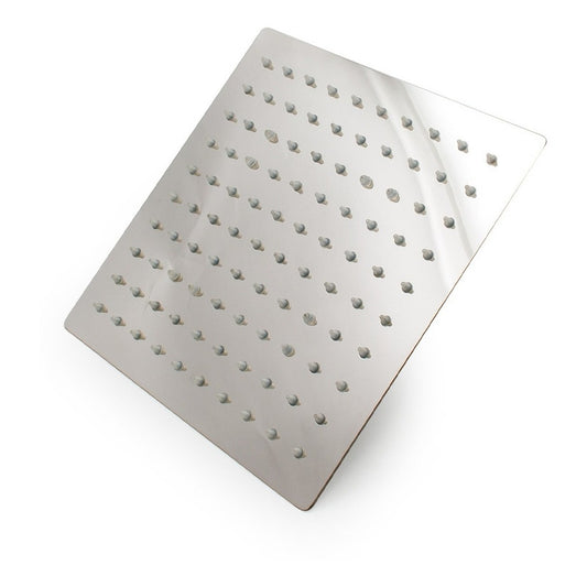 Regadera Ducha Metálica Plateada 40x40cm