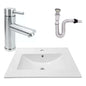 Kit Placa Lavam. 61*46.5cm+griferia Monocontrol+push Flex17