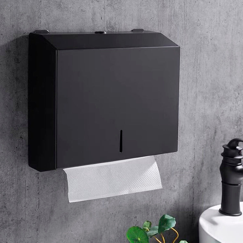 Dispensador De Toallas Para Manos Institucional Negro Mate
