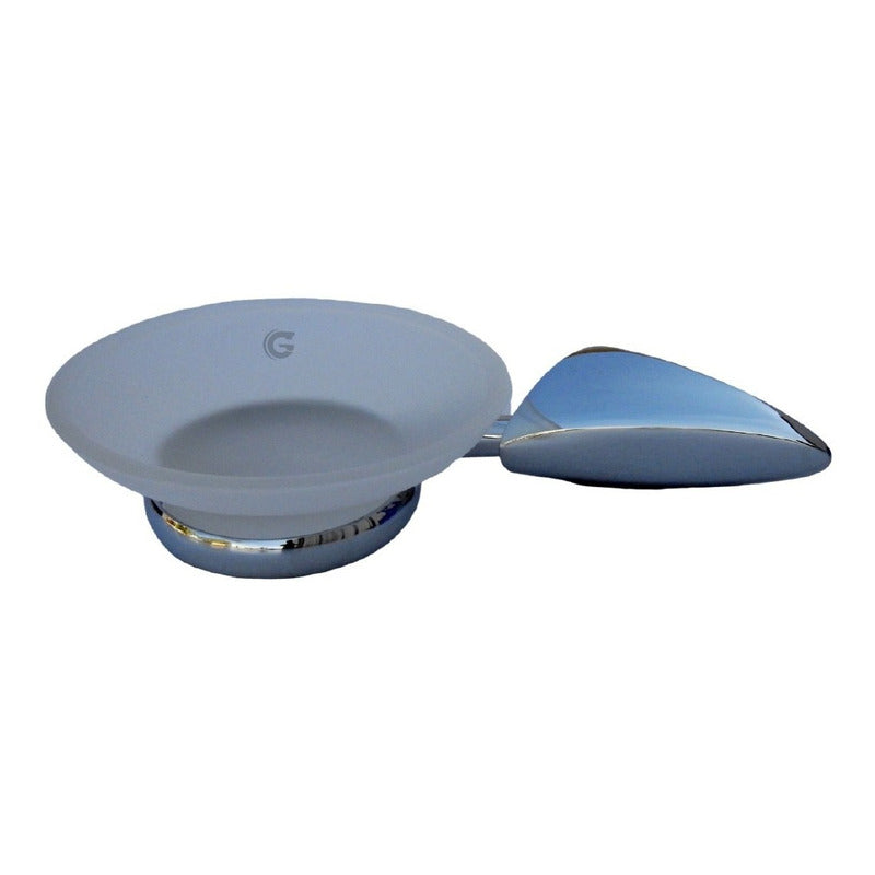 Jabonera De Baño Cromada Swert