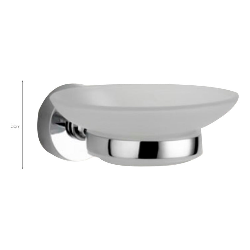 Jabonera Para Baño Cromada
