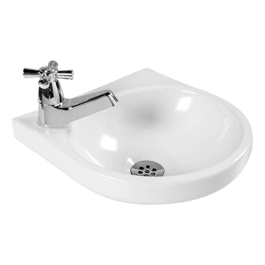 Lavamanos Blanco de Colgar Petite Blanco Sin Accesorio