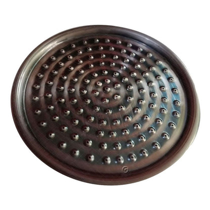 Ducha  20cm En Cobre  Níquel Antiguo Con Tubo 40cm