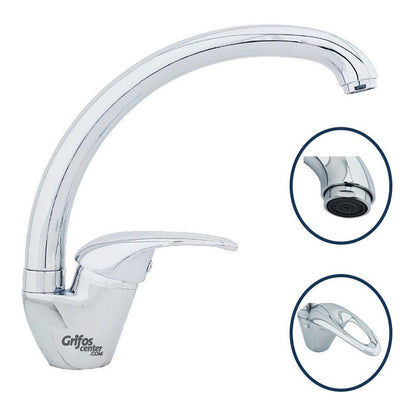 Llave Mezclador Monocontrol Para Lavaplatos