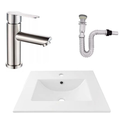 Kit Placa Lavamanos 51*40cm+griferia Monocontrol+push Flex19