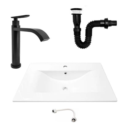 Combo Placa Lavamanos 71*46,5cm+grifo Agua Fria+push Negro1