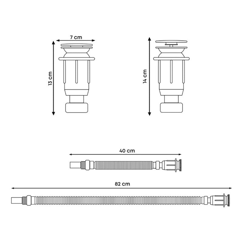 Kit Placa Lavamanos 51*40cm+griferia Monocontrol+push Negro7