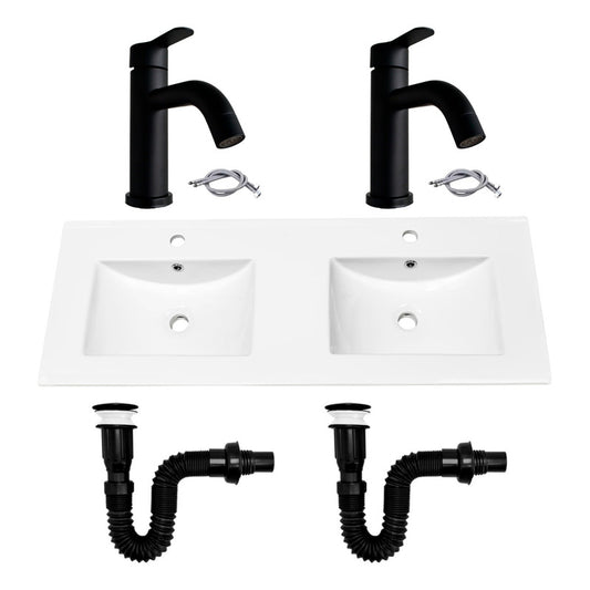 Combo Placa Doble Lavaman.121cm+grif.monocontrol+push Negr6