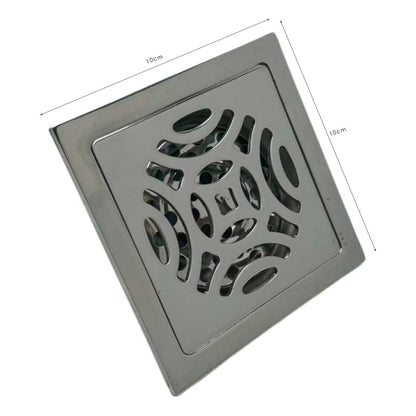 Rejilla De Piso Cuadrada 10cm Acero Tipo Sol