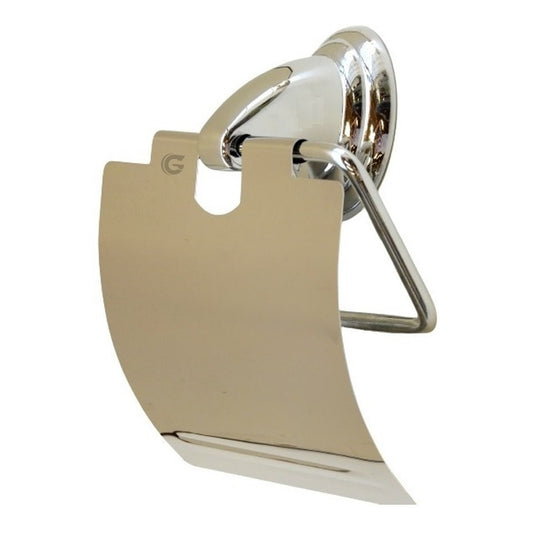 Porta Rollo Para Baño Metalico Cromado