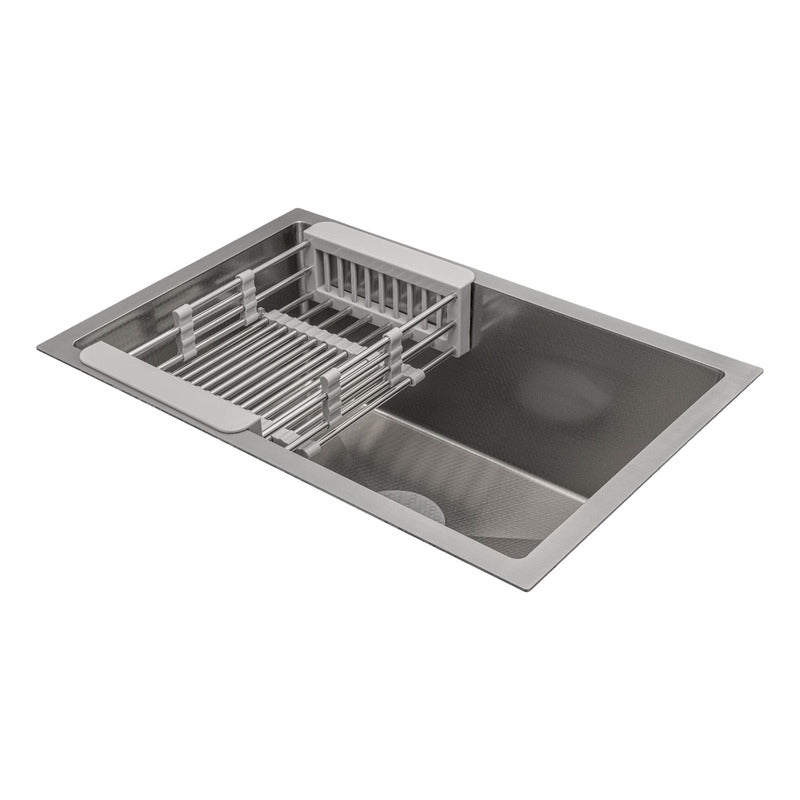 Lavaplatos Silver Gris 60*40*22cm + Accesorios