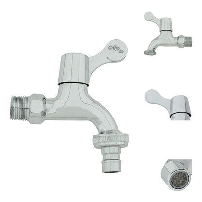 Grifería De Pared Agua Fría Pequeña